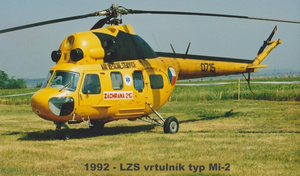 30 LET LETECKÉ ZÁCHRANNÉ SLUŽBY NA JIHOČESKÉM NEBI - DÍL PRVNÍ 1991-1994